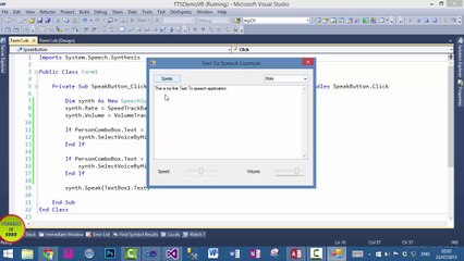 Project (VB.NET) - Add Male/Female Voice to Text To Speech Application In Urdu (Video 2)