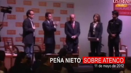 Enrique Peña Nieto en la Ibero habla de Atenco.