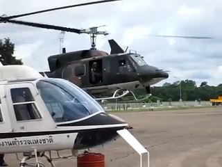 SAREX 2013 Bell-212 Royal Thai Army Arrival @ กองบิน 23 อุดรธานี