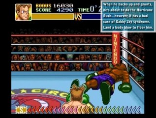 Super Punch Out!! Perfect/Dizzy Run - Piston Hurricane