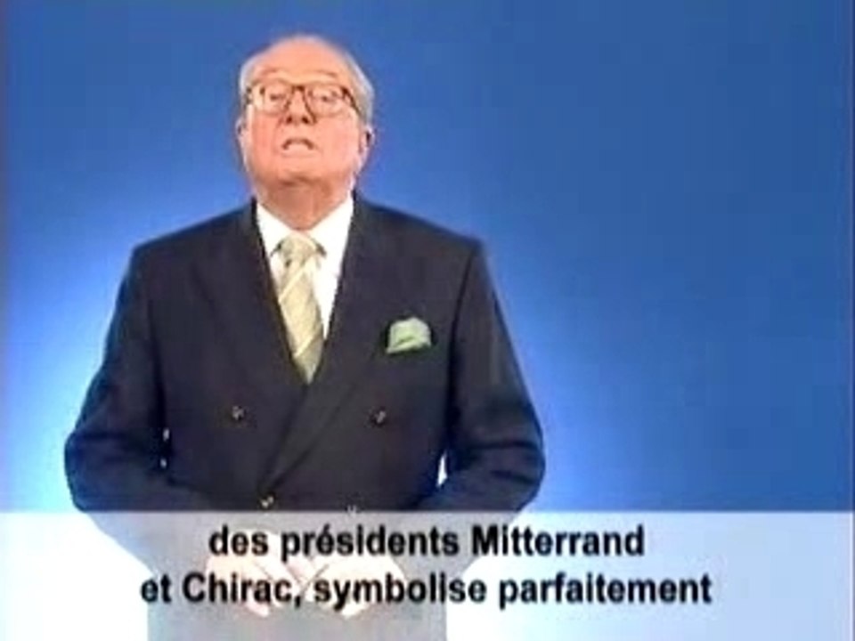 Spot de campagne de Jean-Marie Le Pen