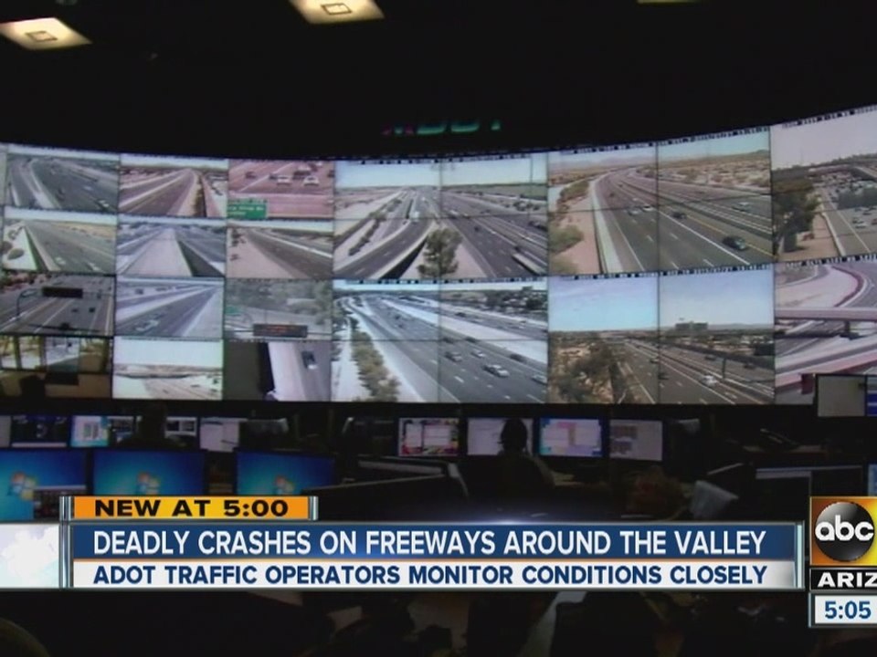 Deadly crashes on freeways around the Valley