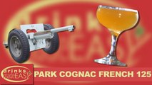 How To Make A Park Cognac French 125 (French 75 variation) Cocktail -Drinks Made Easy