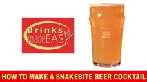 How To Make A Snake Bite Beer (Shandy) Cocktail-Drinks Made Easy