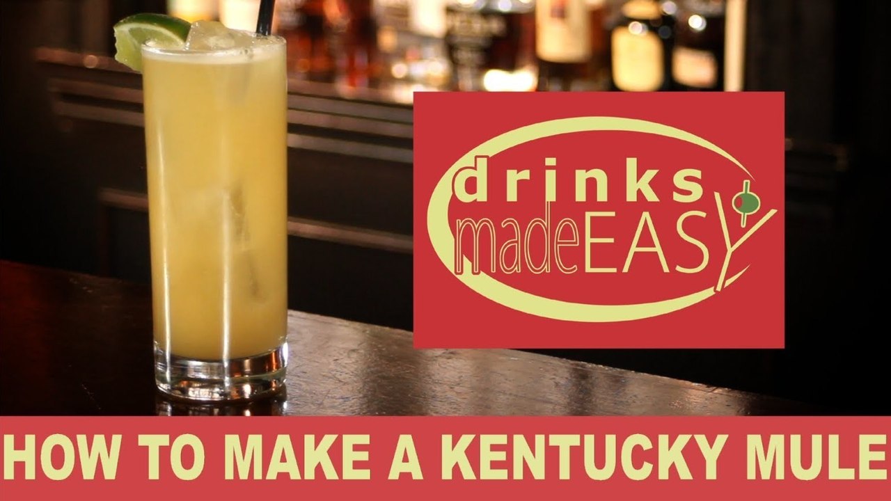 How To Make A Kentucky Mule -Drinks Made Easy