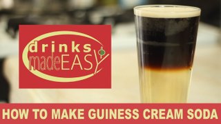 How To Make Guinness Cream Soda -Drinks Made Easy