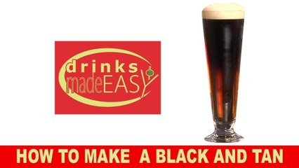 How To Make A Black and Tan-Drinks Made Easy