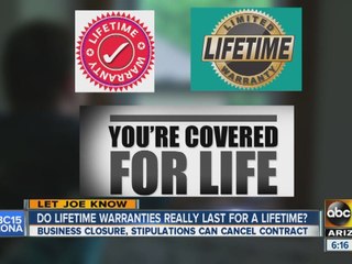 Do Lifetime warranties really last for a lifetime?
