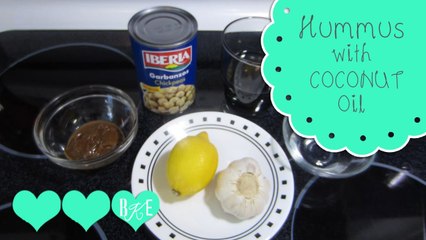 How to Make Hummus Using Coconut Oil | Healthy Meal Prep