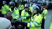Police violence at Student Protest London 24 November