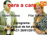 C's: Pilar Rahola - Albert Rivera, 