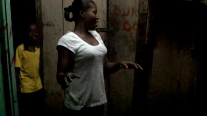 She is beautiful and crazy but I like her-Loka Shakira Negra from Ghana-Talent-IDOL