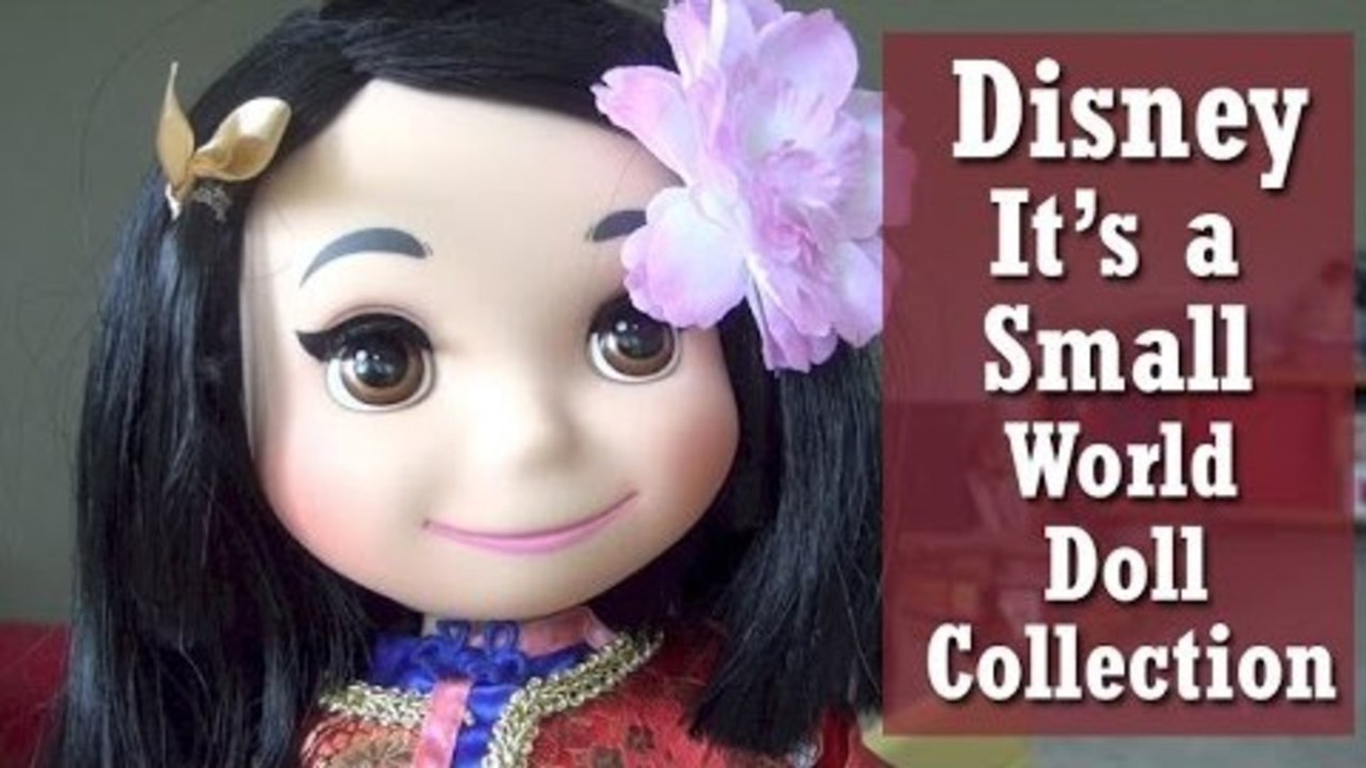 Disney It S A Small World Doll Collection Review Video Dailymotion