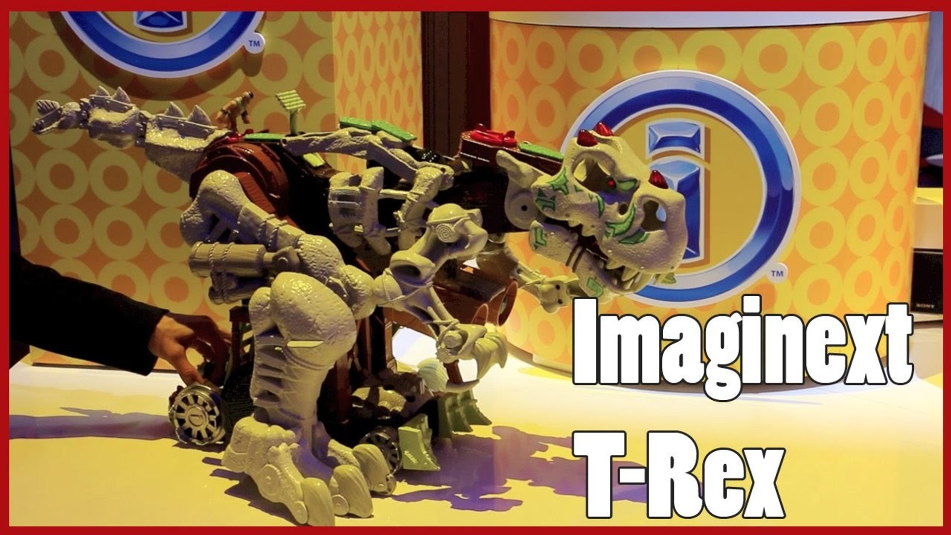 imaginext t rex