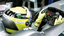 F1 2013 - Mercedes AMG - The monocoque in Formula 1 (with Hamilton & Rosberg)