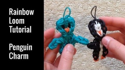 Rainbow Loom Tutorial - Penguin Charm | Bethany G
