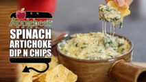 Superbowl Snack #1:  Applebee's Spinach Artichoke Dip Recipe | HellthyJunkFood