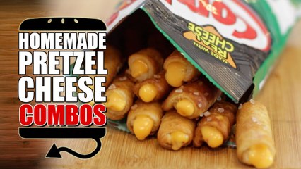 HOW TO MAKE Pizza Cracker & Nacho Cheese Pretzel Combos Recipe  |  HellthyJunkFood