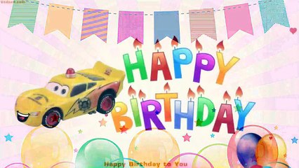 Happy Birthday Song Disney Cars| Children Songs Nursery Rhymes and Kids Songs