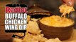 Superbowl Snack #2:  Frank's Buffalo Chicken Wing Dip Recipe  |  HellthyJunkFood