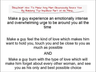 Make Him Desire You - Alex Carter's Make Him Desire You review