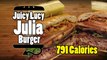 Juicy Lucy (Jucy Lucy) Julia Bacon Gorgonzoloa Stuffed Burger Recipe - HellthyJunkFood