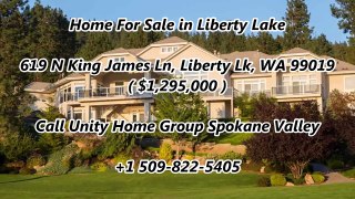 Liberty Lake Homes For Sale by Unity Home Group Spokane Valley : 619 N King James Ln, Liberty Lk, WA 99019