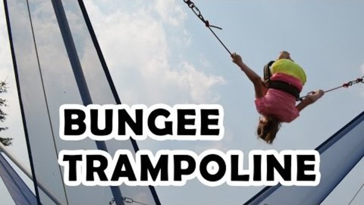 Sun Peaks In Summer -  Bungee Trampoline Double Back Flips by Bethany G