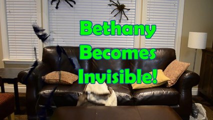 Bethany G Becomes Invisible (just in time for Halloween)