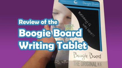 Boogie Board LCD Tablet Toy Review - Mastermind Toys | Bethany G