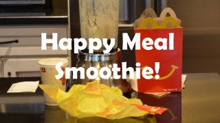 Happy Meal Smoothie - Baby Food Challenge? | Bethany G