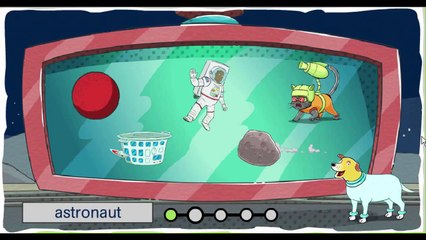 Martha Speaks Socks In Space Cartoon Animation PBS Kids Game Play Walkthrough