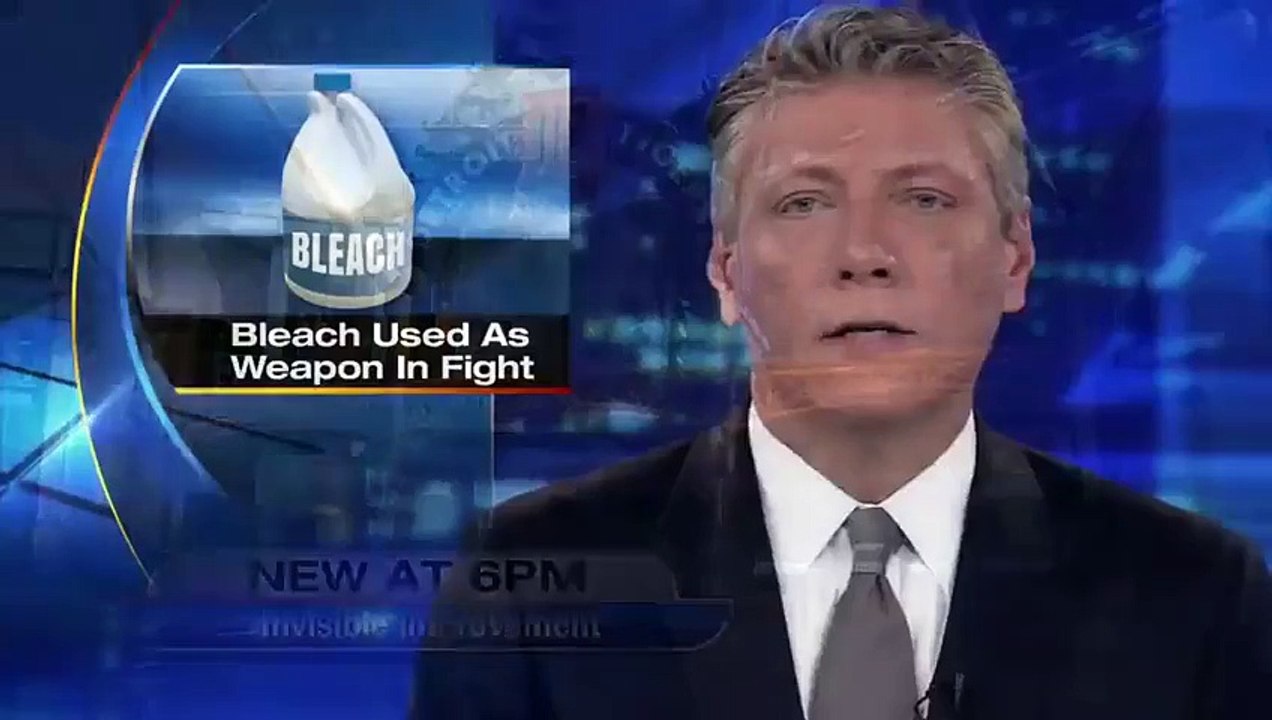 Bleach & knife used in girls' fight in Pontiac Michigan