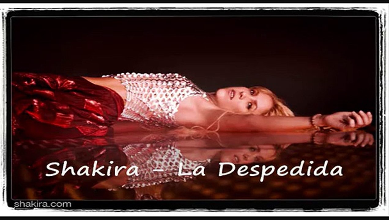 Shakira - La Despedida (Letra)