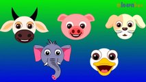 Animals Cartoon Finger Family Nursery Rhyme | Daddy Finger Family | Children Rhymes HD