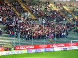 Cori Tifosi Cagliari allo stadio Nereo Rocco in Cagliari - Catania 3-0