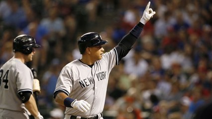 Alex Rodriguez Homers on 40th Birthday