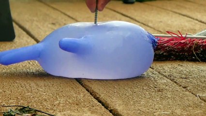 Slow Mo Rubber Water Glove Popped!