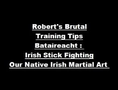 Irish Stick Fighting : Bataireacht : Our Native Irish Martial Art