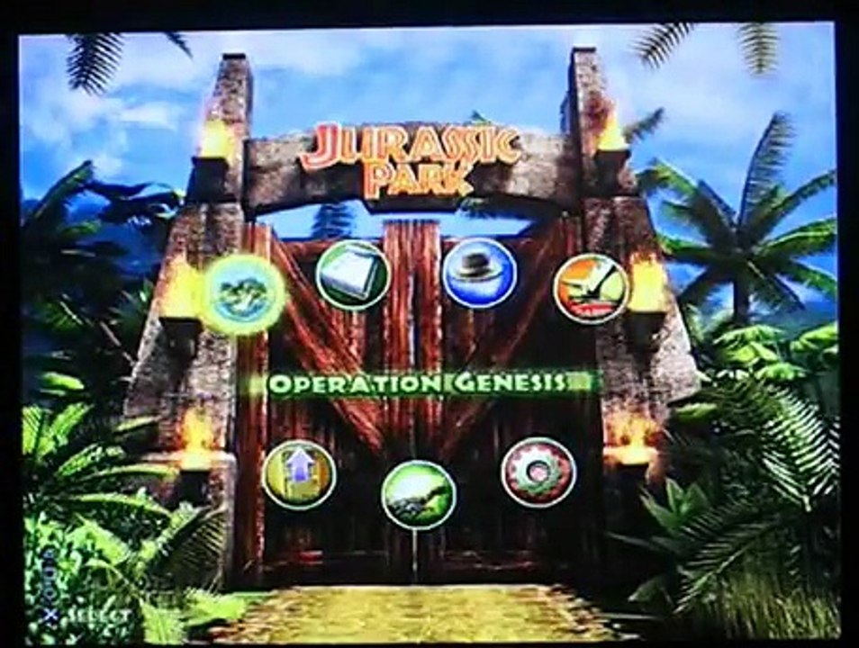 Jurassic park operation genesis PS2 walkthrough - começando o parque (01)