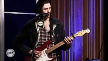 Hozier performing 