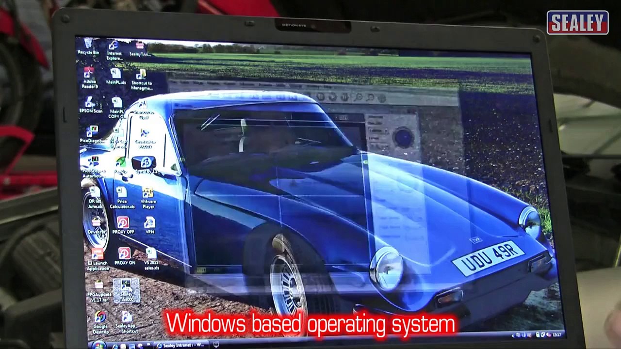 Sealey TA4000 Four Channel Oscilloscope