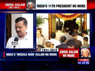 'APJ Kalam was people's President'