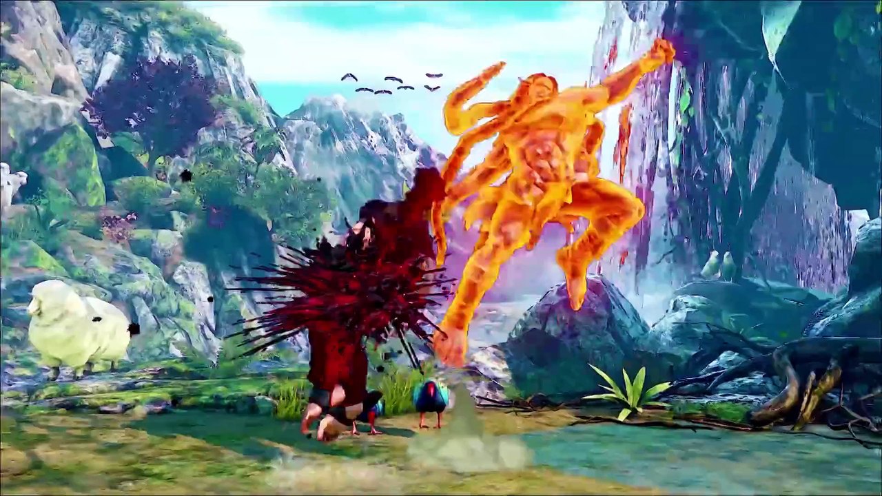 Street Fighter 5 - Necalli Gameplay Trailer (New Character) (PS4)