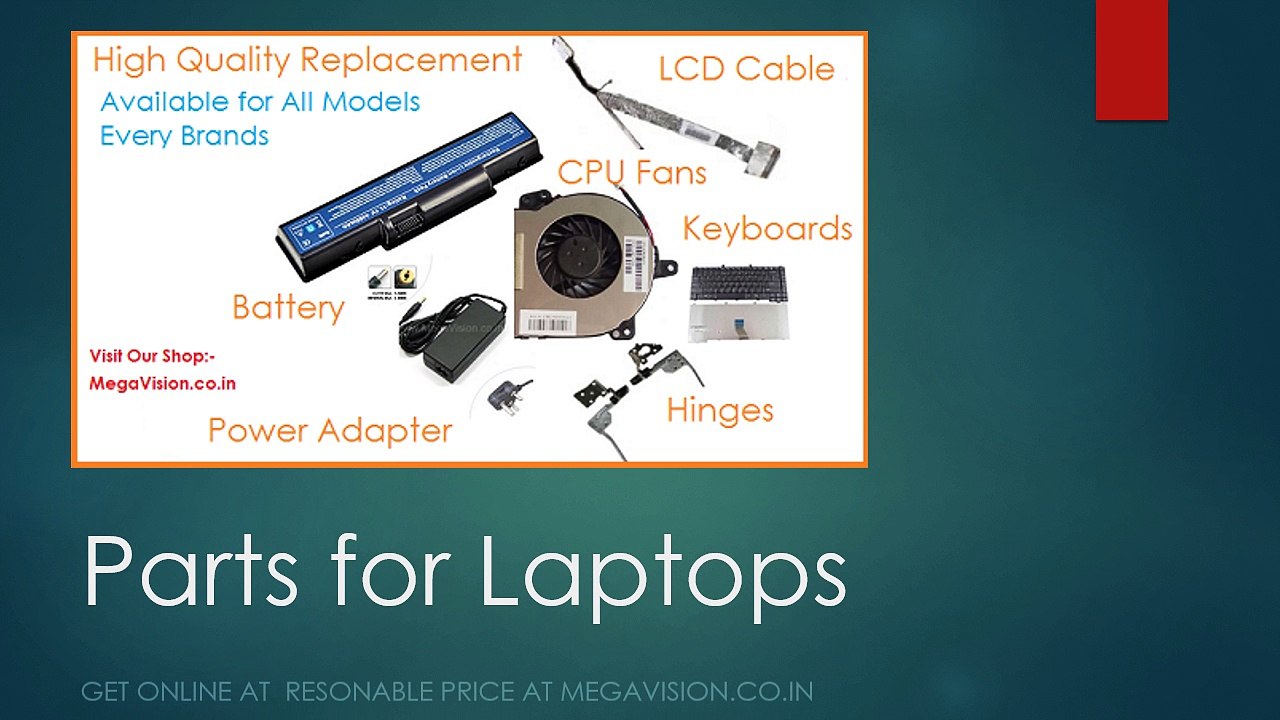 Parts for Laptops,Laptop Adapter, Battery, Keyboards, LCD Cable.