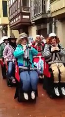 İlginç roller coaster gösterisi