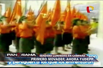 Sendero Luminoso en campaña: primero Movadef, ahora Fudepp