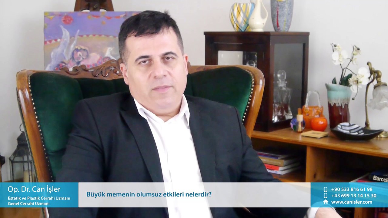 Büyük memenin, büyük göğsün olumsuz etkileri nelerdir? - Op. Dr. Can İşler