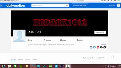 Ma chaine dailymotion FR
