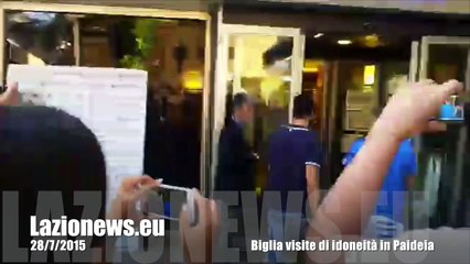 28:7:2015 - Paideia, visite idoneità Biglia
